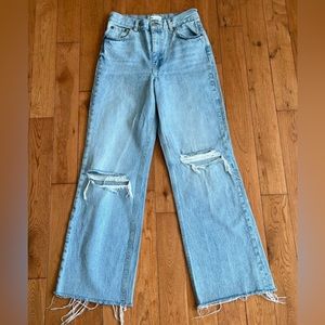 Zara Wide Leg Jeans - Size 4 (US)